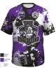Purple The Dawg Pound American Splatter Jersey