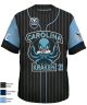 Black BLBA Carolina Kraken Baseball Stripes Jersey