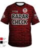 BLBA Radar Check Colors Wall Red