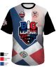 Big League Bowling Association RD Flag Abstract Jersey