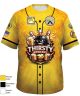 BLBA Thirsty Bowlers Golden Splatter Gold Jersey