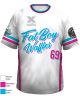 Baseball Lines White Fat Boy Waffles HSH Events Jersey