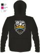 Solid Black with BLBA Logo - Fleece Hoodie With Pocket