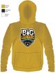 Solid Gold with BLBA Logo - Fleece Hoodie With Pocket